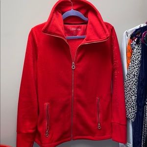 Calvin Klein Fleece Performance Zip Up
